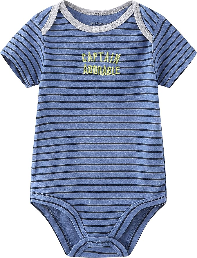Baby Layette Set Baby Boys' 9-Piece Bodysuits Pants Set Toddler Girl Boy Unisex - Image 4