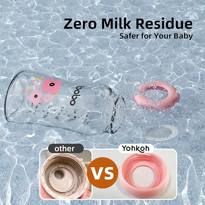 YOHKOH Glass Breast Milk Storage Bottles - Image 5