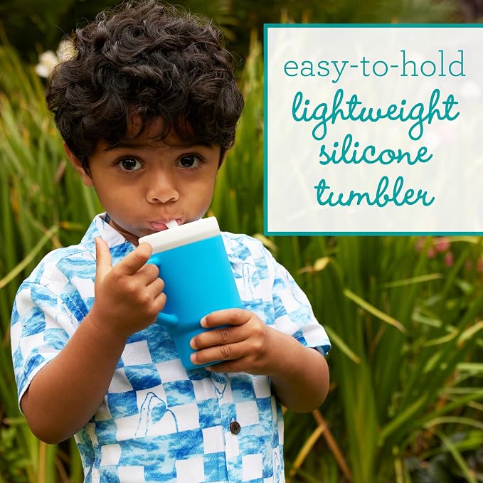 Infantino My 1st Tumbler, Silicone Sippy Cup - Image 2