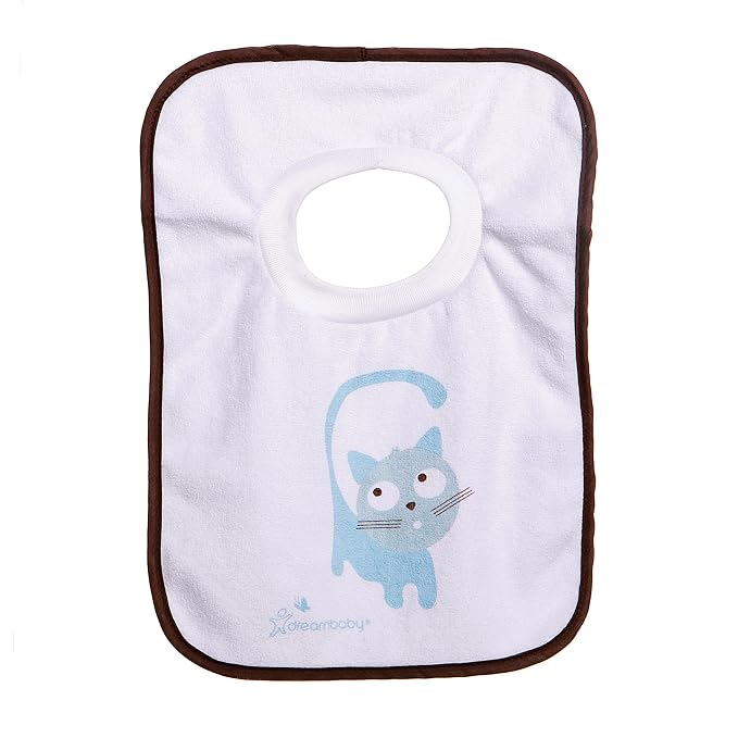 Dreambaby Terry Cloth Cotton Pullover Baby Bibs - Image 2