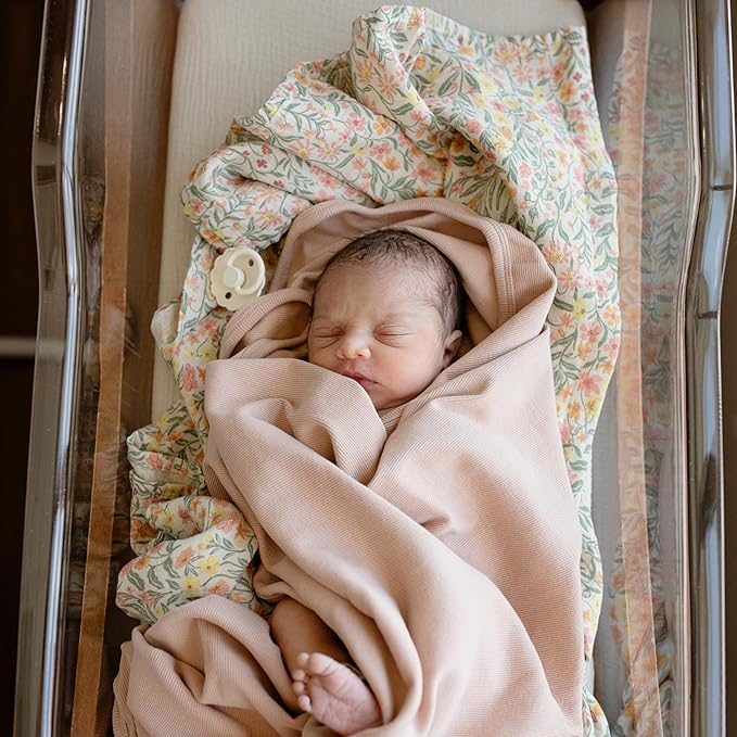 mushie Muslin Baby Swaddle Blanket | 100% Organic Cotton - Image 4