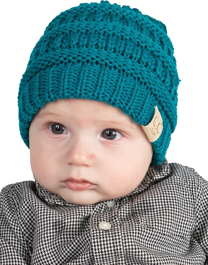 Funky Junque Baby Winter Hat – Cute Newborn Hats, Cozy Warm Infant Beanie - Image 4
