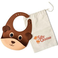 Silly Goose Silicone Animal Baby Bibs by SillyGoose