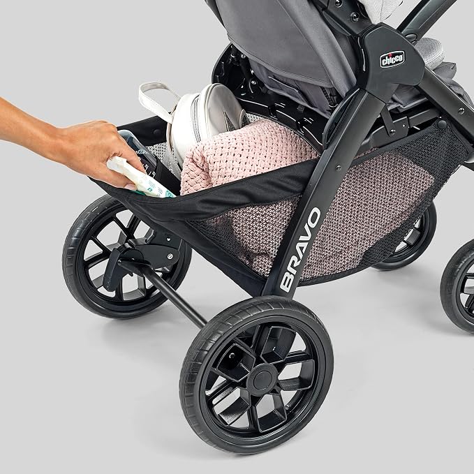 Chicco Bravo LE Trio Travel System, Bravo LE Quick-Fold Stroller - Image 14