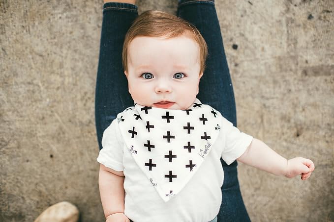 Copper Pearl Baby Bandana Drool Bibs - Image 3