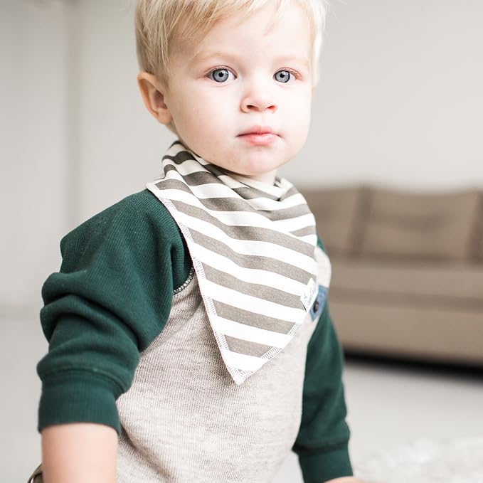 Copper Pearl Baby Bandana Drool Bibs - Image 3