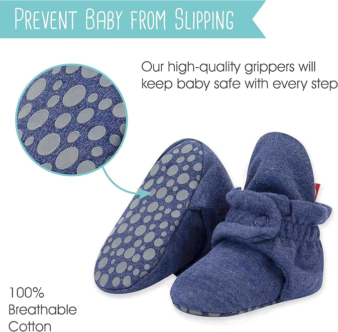 Zutano Organic Baby Booties Newborn Infant, Lost Baby Socks Solution, 18-24 - Image 7
