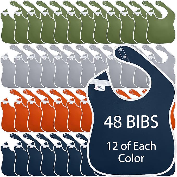 Large Waterproof Bibs Outdoor Collection by ToppyToddlerUSA