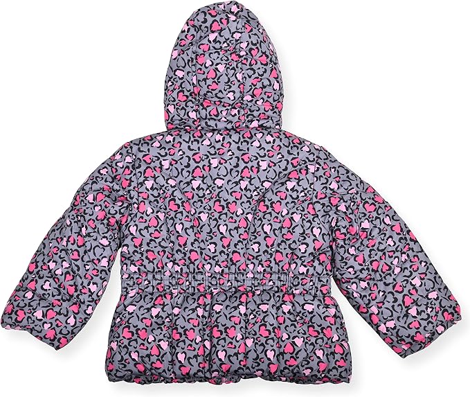 Arctic Quest Little Girls Bib Snow Pants and Ski Jacket Water-Resistant Snowsuit - Image 3