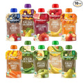 Happy Baby Organics Stage 2 Baby Food Pouches, Gluten Free, Vegan & Healthy by HappyBaby