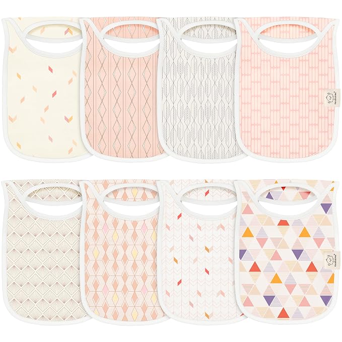 8-Pack Baby Bibs for Boys, Girls by KeaBabies