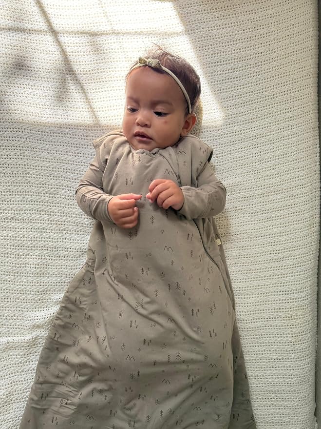 GUNAMUNA günamüna Unisex Baby, Toddler Wearable Blanket, Sleeping Bag Bamboo - Image 3