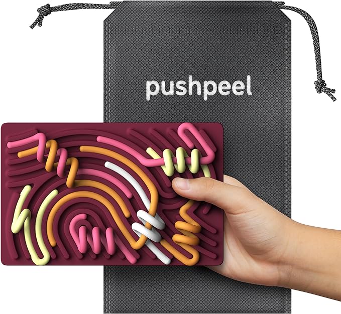 Sensory Activity Board: Silicone Fidget Toy - Image 3