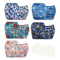 wegreeco Cloth Diapers 5 Pack by wegreeco