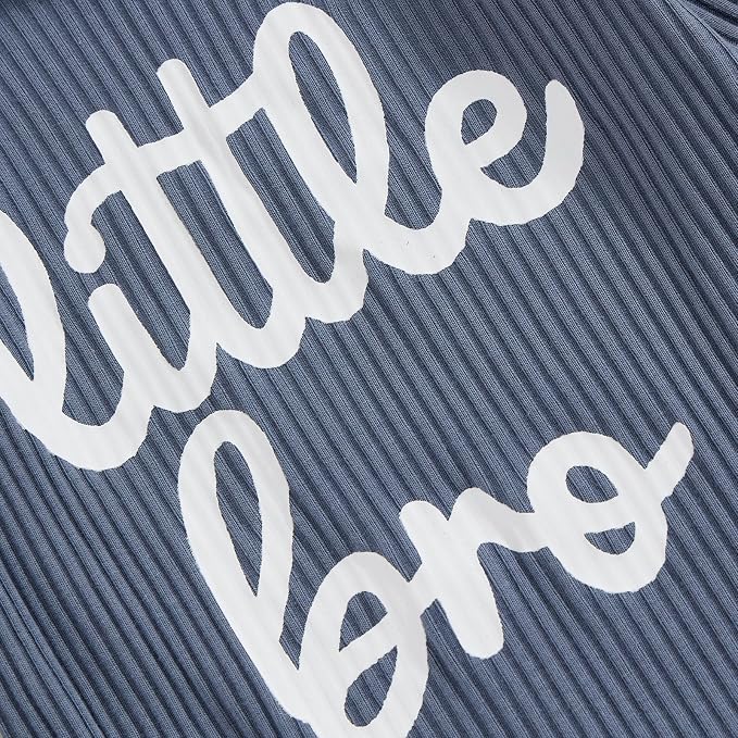 Fernvia Newborn Baby Boy Clothes Letters Print Bodysuit 3 6 9 12 18 Months Long - Image 4