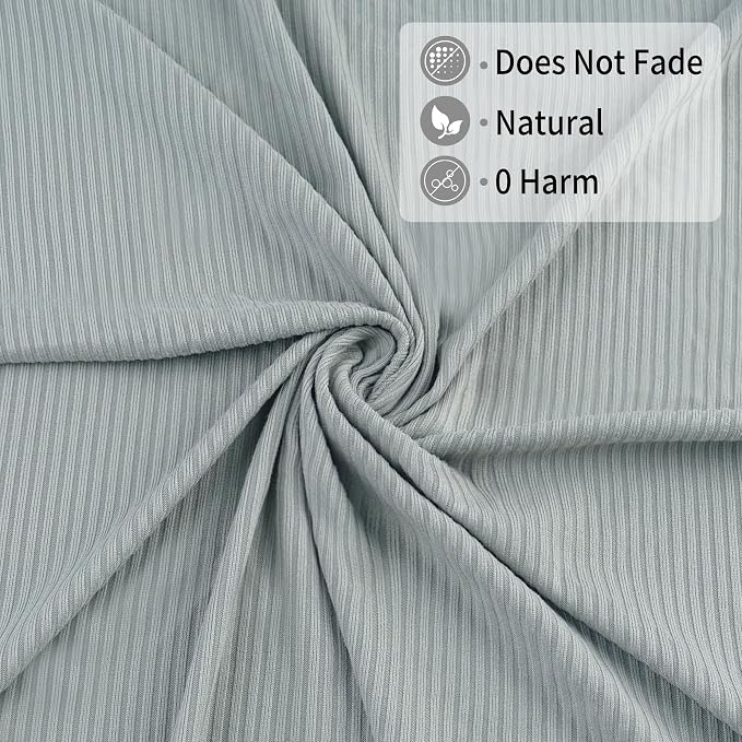 Jersey Swaddle Blanket, Ultra Soft Stretchy Receiving Blanket, Newborn Swaddle - Image 3