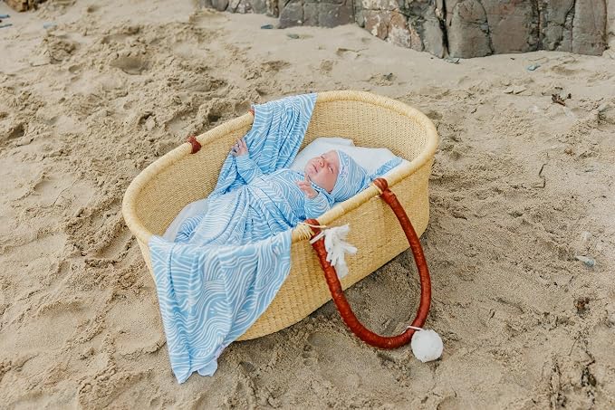 Copper Pearl Baby Swaddle Blanket - Image 6