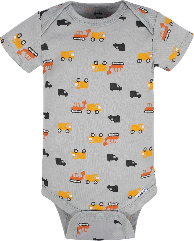 Gerber baby-boys 8-pack Short Sleeve Onesies Bodysuits - Image 3