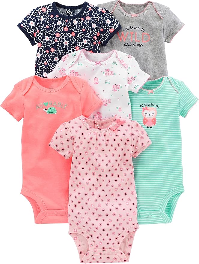 Simple Joys by Carter's Baby Girls' 6-Pack Sleeveless Bodysuit by SimpleJoysbyCarters