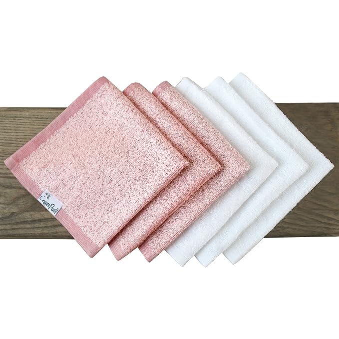 Copper Pearl 6 Ultra Soft Baby Bath Washcloths Premium Large Soft Darling 11" x - Image 6
