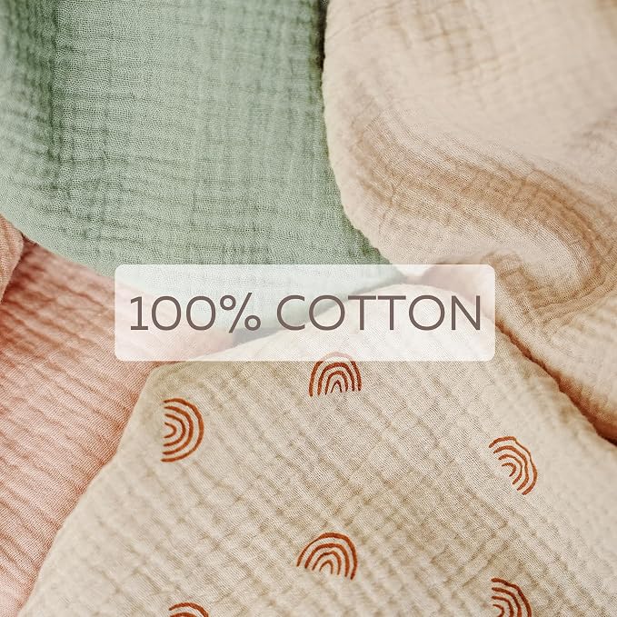 Muslin Nursing Covers for Breastfeeding, Privacy Breast Feeding Cover - Image 2