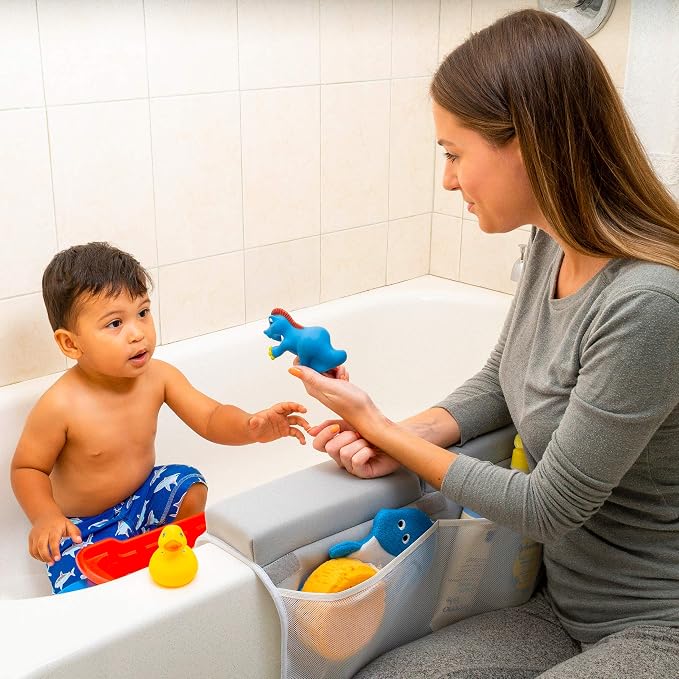 Premium Bath Kneeler, Baby Bath Kneeler and Elbow Rest Pad Set, Kneeling Pad - Image 4