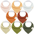 KeaBabies 8-Pack Bandana Bibs for Baby Girls, Boys by KeaBabies