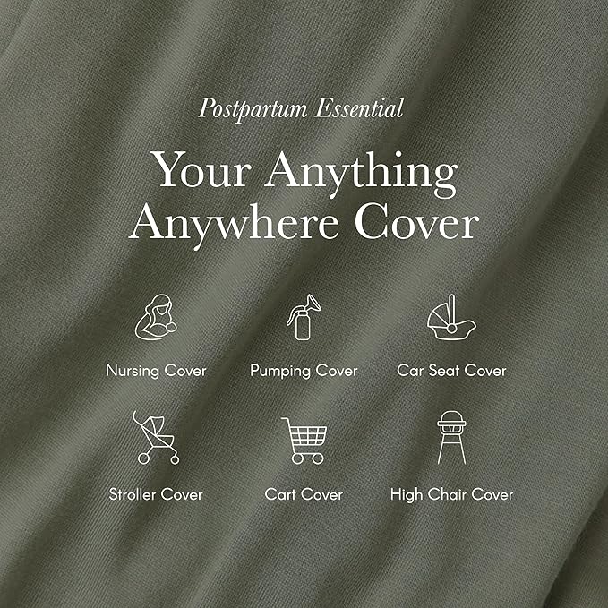 Solly Baby Nursing Cover, Ultra-Breathable, Lightweight Breastfeeding Cover-Up - Image 6