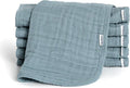 Gerber Baby Unisex Muslin Burp Cloths 6-Pack, Large Size 20" x 10" by Gerber