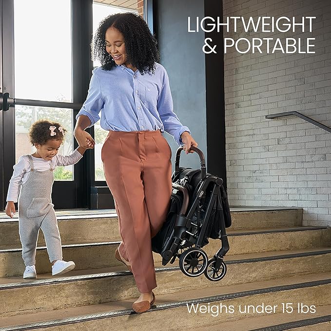Britax Juniper Compact On-The-Go Stroller, Effortless Fastpack System - Image 3
