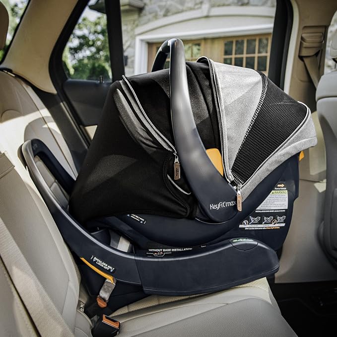 Chicco Bravo Primo ClearTex Trio Travel System, Bravo Primo Quick-Fold Stroller - Image 4