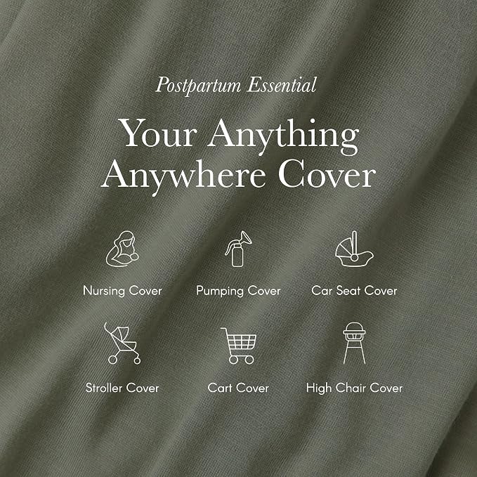 Solly Baby Nursing Cover, Ultra-Breathable, Lightweight Breastfeeding Cover-Up - Image 6