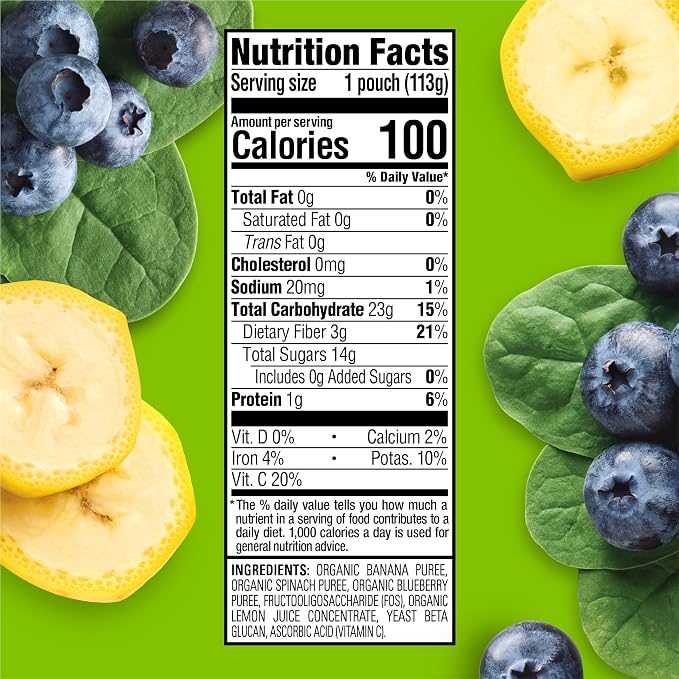 Happy Tot Organics Stage 4 Baby Food Pouches, Gluten Free, Vegan Snack - Image 6
