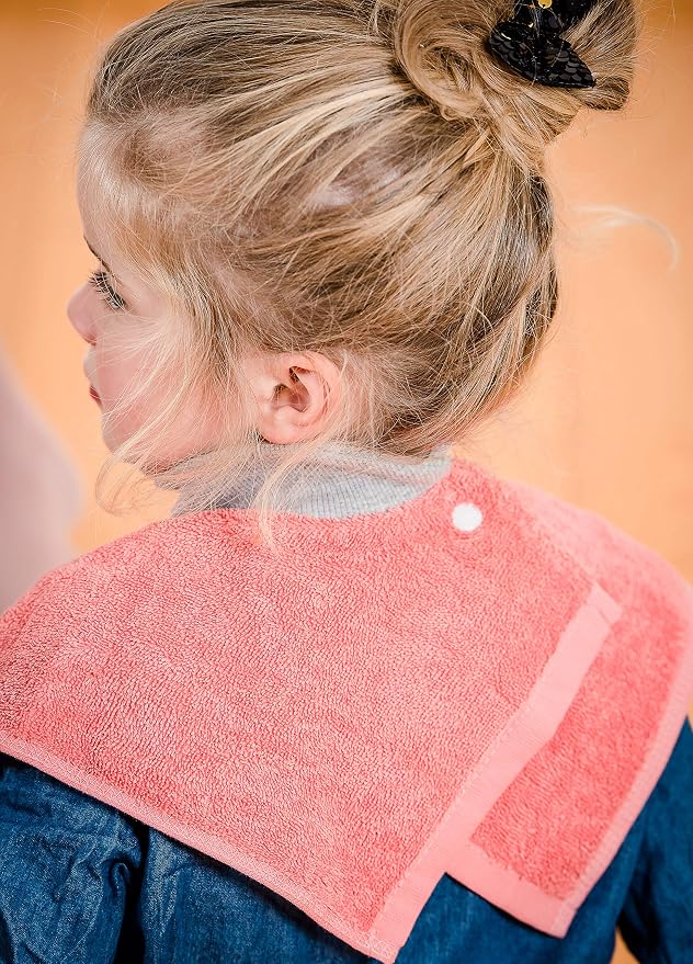 MATZ Terry Towel Snap On Toddler & Baby Bibs | - Image 2