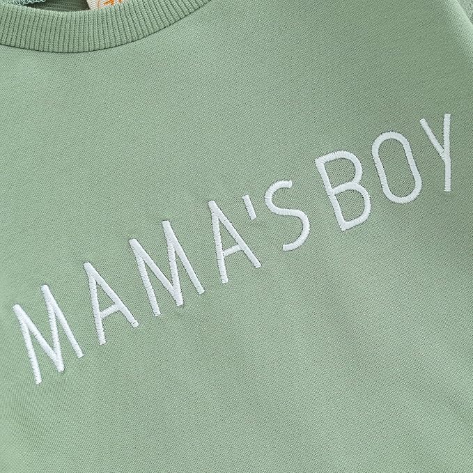 VISGOGO Newborn Infant Baby Boy Girls Oversized Romper Little Dude Sweater - Image 7