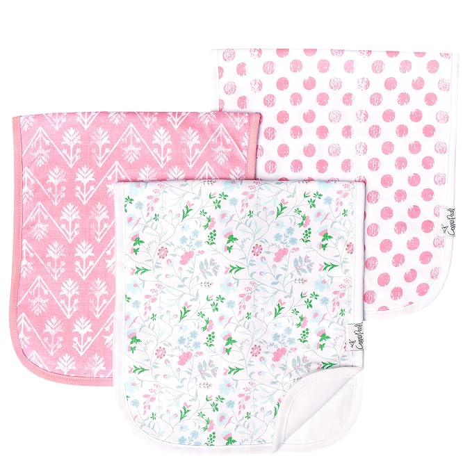 Copper Pearl Premium Baby Burp Cloths by CopperPearl
