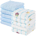 Yoofoss Muslin Baby Washcloths 100% Organic Cotton Face Towels 10 Pack Wash by YOOFOSS