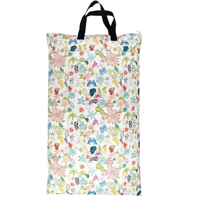 wegreeco Reusable Hanging Wet Dry Cloth Diaper Bag - Image 4