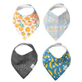 Copper Pearl 4 Pack Soft Cotton Baby Bibs by CopperPearl