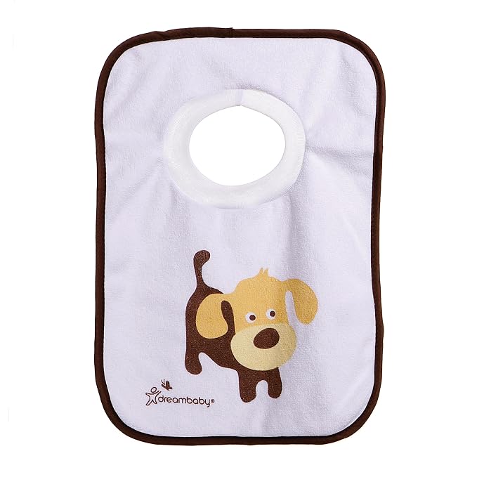 Dreambaby Terry Cloth Cotton Pullover Baby Bibs - Image 3