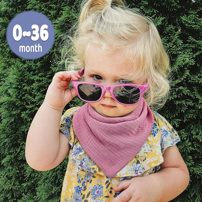 Baby Bibs Muslin Drool Teething Drooling Bibs - Image 2