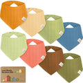 8-Pack Muslin Baby Bibs for Boys, Girls by KeaBabies