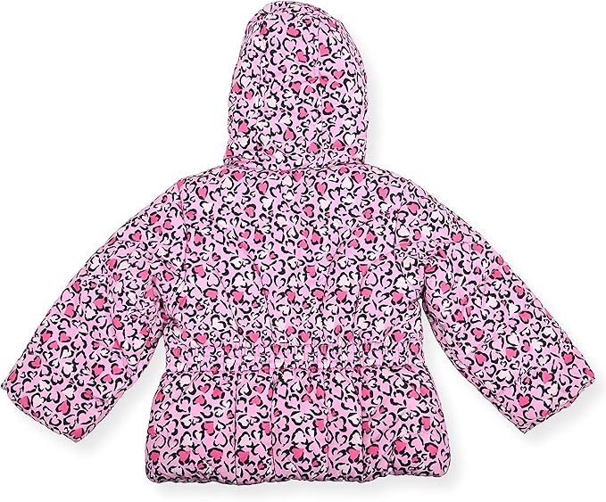 Arctic Quest Little Girls Bib Snow Pants and Ski Jacket Water-Resistant Snowsuit - Image 3