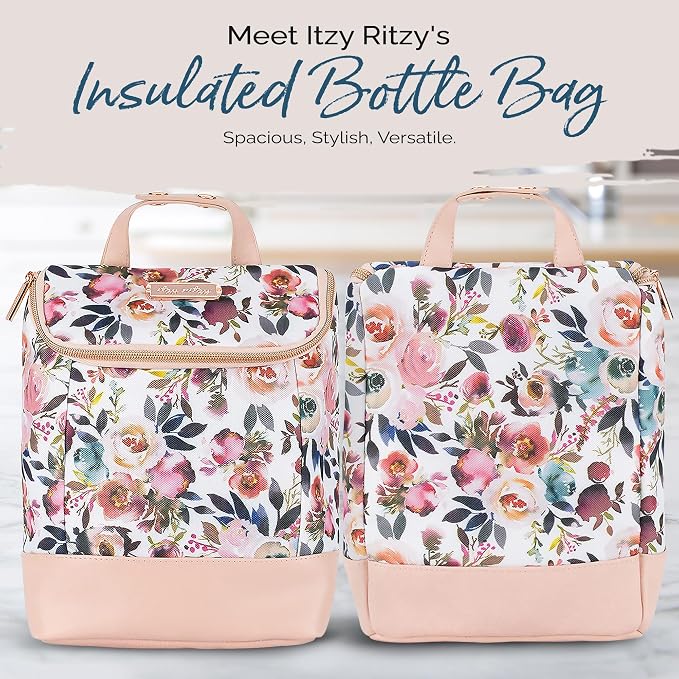 Itzy Ritzy Insulated Bottle Bag – Keeps Bottles Warm or Cool - Image 2