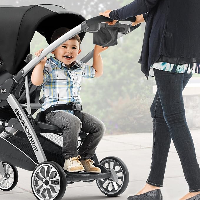 Chicco BravoFor2 Standing/Sitting Double Stroller - Image 7