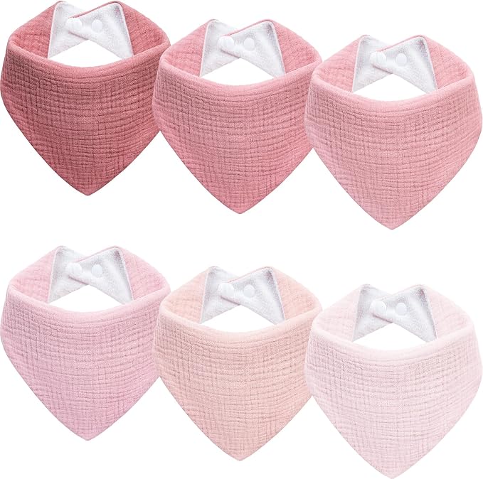 Muslin Baby Bibs Baby Drool Bandana Bibs by Kewlife+gift