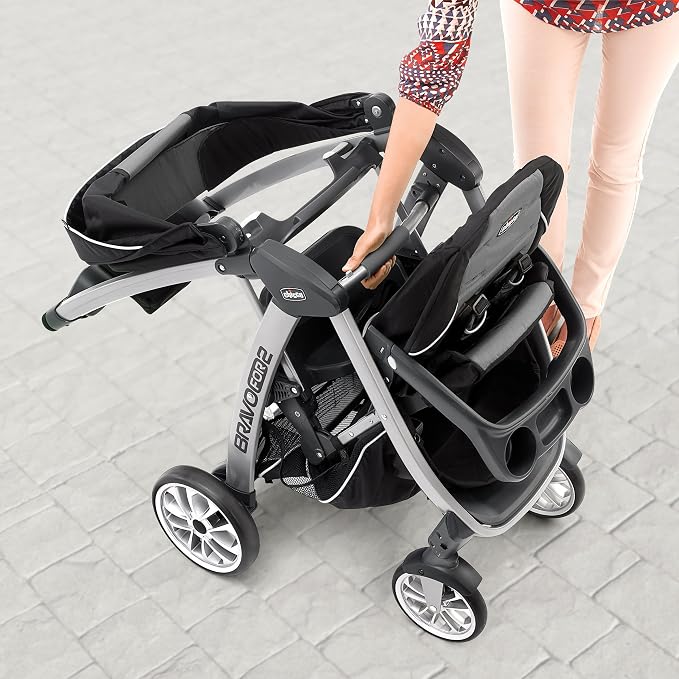 Chicco BravoFor2 Standing/Sitting Double Stroller - Image 4