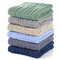 Muslin Baby Washcloths 6 Pack, 100% Cotton Wash Cloths by Unnivoll