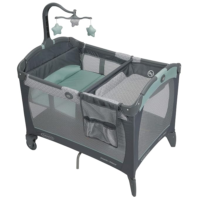 Graco Pack and Play Change 'n Carry Playard | Includes Portable Changing Pad - Image 5