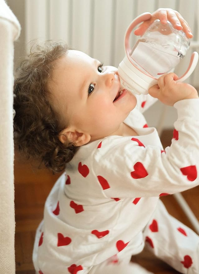 BEABA 2-in-1 Baby Bottle to Transition Sippy Cup, No Spill Sippy Cup, Includes - Image 4